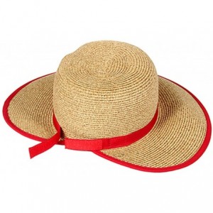 Sun Hats French Laundry Packable Crushable Travel Hat - Orange - CR11CYNHO2Z $21.93