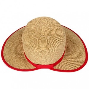 Sun Hats French Laundry Packable Crushable Travel Hat - Orange - CR11CYNHO2Z $21.93