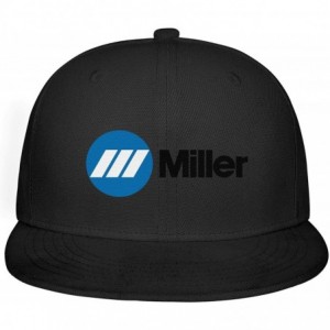 Baseball Caps Mens Miller-Electric- Baseball Caps Vintage Adjustable Trucker Hats Golf Caps - Black-209 - C018ZLGTSY6 $19.28