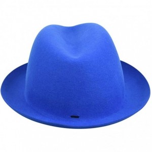 Fedoras Men Chipman Fedora - Imperial Blue - C712CF8WWFR $44.20