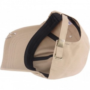 Baseball Caps Cotton Punk Silver Ring Piercing Rock Basic Ball Cap Baseball Hat Truckers - Beige - CW12N5PAG5K $14.32