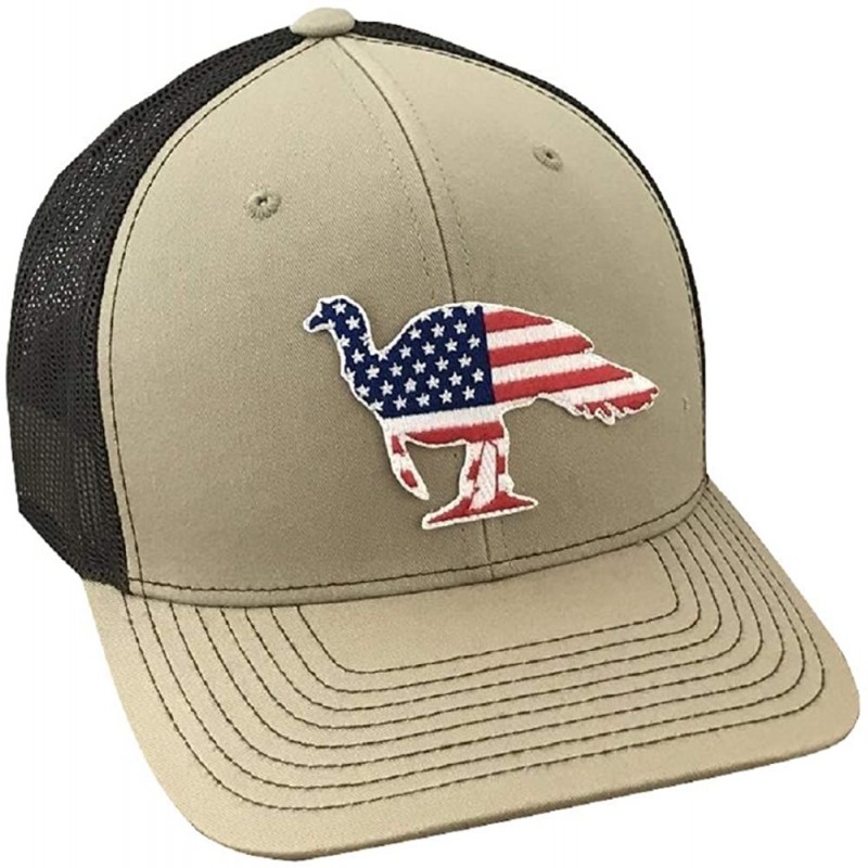 Baseball Caps Old Glory Wary Tom - Adjustable Cap - Tan/Coffee - C018W3Q3SOO $29.58