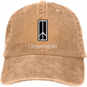 Baseball Caps Custom Oldsmobile Automobile Logo 1981 Funny Hat Cap for Mens Black - Natural - CG18SSSYKSU $10.24