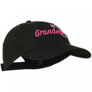 Baseball Caps Number 1 Grandma Embroidered Cotton Cap - Black - C811ND5GX8J $29.41