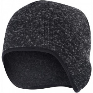 Balaclavas Balaclava Full Face Ski Mask Tactical Balaclava Hood Winter Hats Gear - Ponytail Knitting Fleece-heather Black - C...