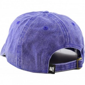 Baseball Caps 100% Cotton Pigment Dyed Low Profile Dad Hat Six Panel Cap - 1. Royal - CV18M7O3LGA $8.61