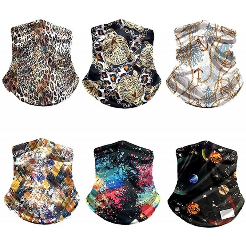 Balaclavas Cycling Protection Bandana Balaclava Headwear - Print 2*6pcs - CS199XO7SIO $26.41