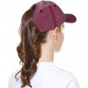 Baseball Caps High Ponytail Baseball Hat Cap for Women- Messy Bun Trucker Hat Ponycap Dad Hat Golf Sun Hat - C818QEUOQ7Z $16.90