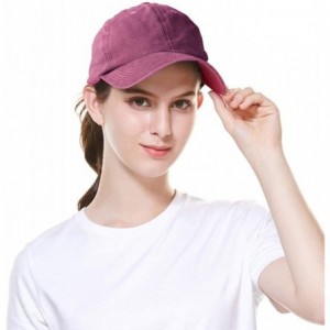 Baseball Caps High Ponytail Baseball Hat Cap for Women- Messy Bun Trucker Hat Ponycap Dad Hat Golf Sun Hat - C818QEUOQ7Z $16.90