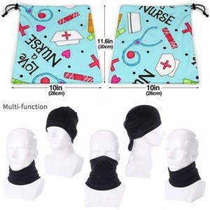 Balaclavas Neck Gaiter Headwear Face Sun Mask Magic Scarf Bandana Balaclava - Nurse - C71979NIR9T $10.70