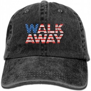 Baseball Caps WalkAway Movement Walk Away Movement - Retro Denim Baseball Hat Trucker Hat Dad Hat Adjustable - Black - CI18GQ...