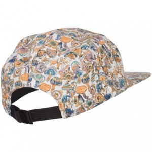 Baseball Caps Men's 5 Panel Mushroom Design Cap - Yellow - C312ENSBV77 $26.08