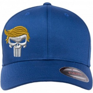 Baseball Caps Custom Embroidered President 2020"Keep Your HAT Great. Punisher Trump 6277 Flexfit Hat. - Royal - C9198ARHCSO $...