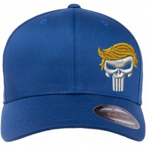 Baseball Caps Custom Embroidered President 2020"Keep Your HAT Great. Punisher Trump 6277 Flexfit Hat. - Royal - C9198ARHCSO $...