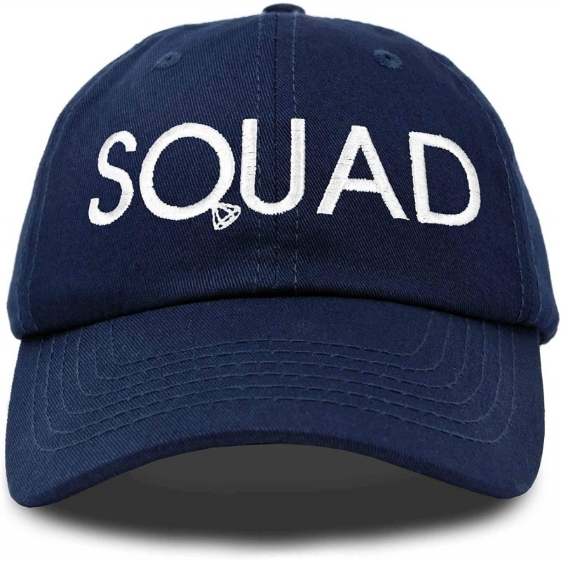 Baseball Caps Bachelorette Party Bride Hats Tribe Squad Baseball Cotton Caps - Squad-navy Blue - CG18HUD49D9 $11.58