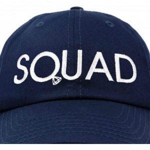 Baseball Caps Bachelorette Party Bride Hats Tribe Squad Baseball Cotton Caps - Squad-navy Blue - CG18HUD49D9 $11.58