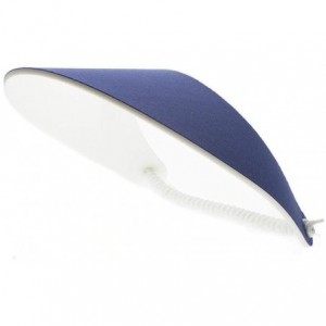 Visors Spring Lace Adjustable Sport Sun Visor - Navy - C712E3BF431 $10.64