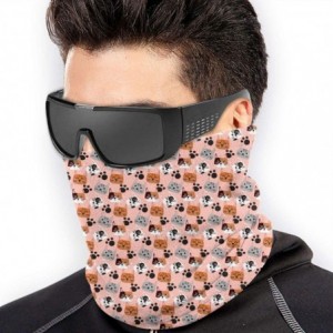 Balaclavas Face Mask Custom Colorful Cat Style 3D Seamless Half Face Bandanas Balaclava (style26) - Style26 - CX197ZGR004 $16.29