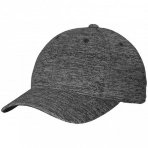 Baseball Caps Men's PosiCharge Electric Heather Cap - Grey-black Electric - C118HWLUH4L $11.65