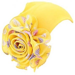 Skullies & Beanies Stretchy Patients Bandanas African Hairband - Yellow - C918WNXTO2N $10.60