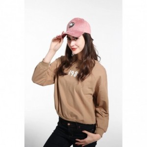 Baseball Caps Unisex Faux Suede Baseball Cap Adjustable Plain Dad Hat for Women Men - Unicorn-dark Pink - C4186DGUWC4 $8.39