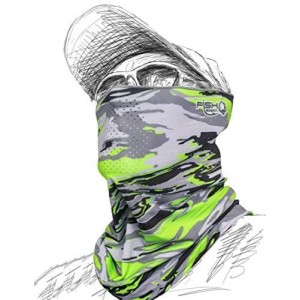 Balaclavas Performance Face Guard - Voodoo Swamp Green - C818OQA40ML $35.91