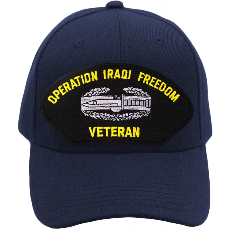 Baseball Caps Combat Action Badge - Iraqi Freedom Veteran Hat/Ballcap Adjustable One Size Fits Most - CG18K2A06O7 $23.94