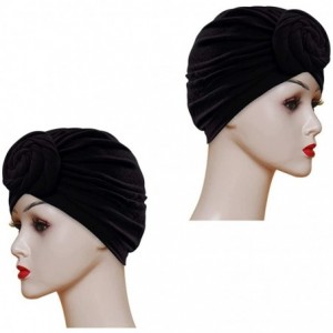 Skullies & Beanies Women Pre-Tied Bonnet Turban for Women Printed Turban African Pattern Knot Headwrap Beanie - C1193535AW0 $...