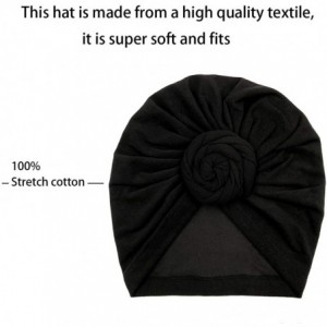 Skullies & Beanies Women Pre-Tied Bonnet Turban for Women Printed Turban African Pattern Knot Headwrap Beanie - C1193535AW0 $...