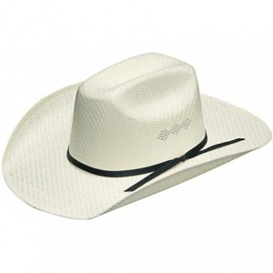 Cowboy Hats Toddler Canvas Western Hat - Natural - CX11HZA01TJ $36.07