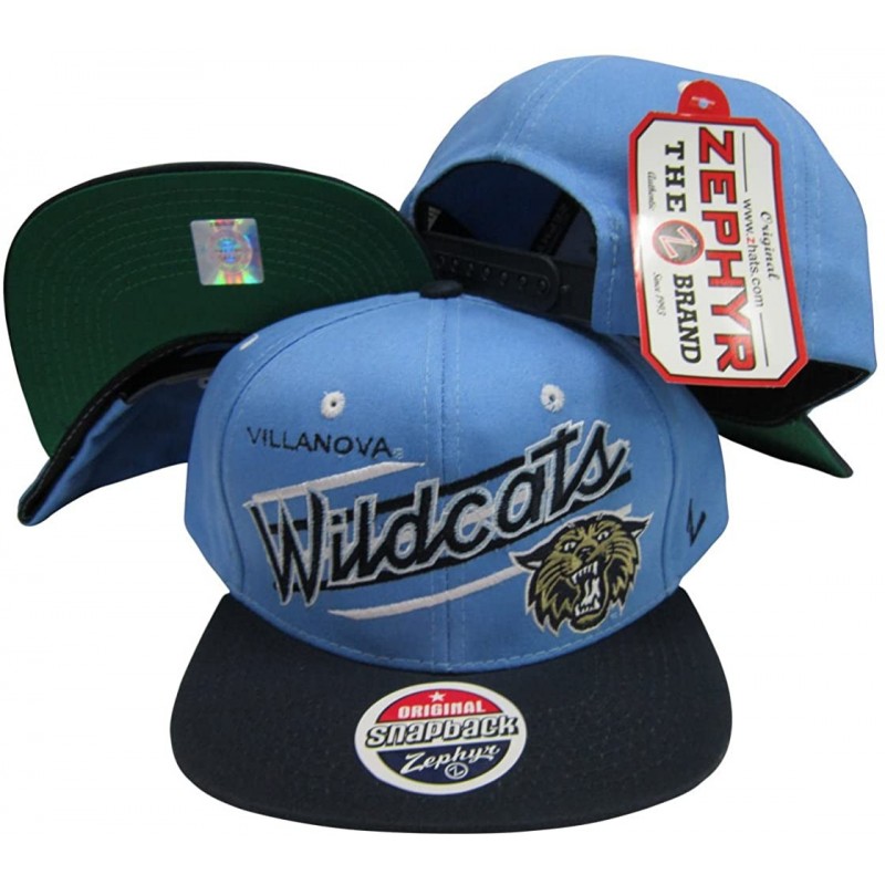 Baseball Caps Villanova Wildcats Diagonal Adjustable - CX116QJGKWN $21.71