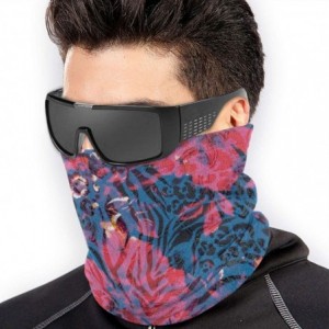 Balaclavas Flower Neck Gaiter Warmer Windproof Mask Face Mask Winter Balaclava Scarf Cover - Style 6 - CT197QTQL5D $21.94