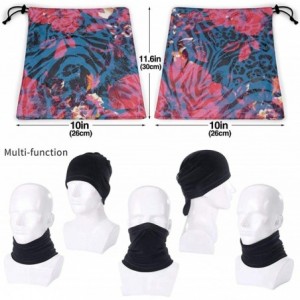 Balaclavas Flower Neck Gaiter Warmer Windproof Mask Face Mask Winter Balaclava Scarf Cover - Style 6 - CT197QTQL5D $21.94