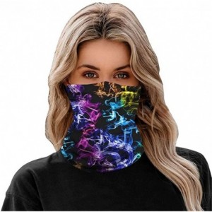 Skullies & Beanies Seamless Rave Face Mask Bandana Dust Wind UV Sun- Neck Gaiter Tube Mask Headwear- Motorcycle Women Men Fac...