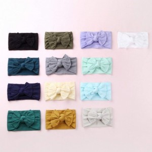 Headbands Headbands Turban Baby Accessories colors - Deep Blue - CD18SYEA86W $18.86