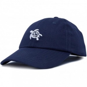 Baseball Caps Turtle Hat Nature Womens Baseball Cap - Navy Blue - CK18M9K3WYN $14.40