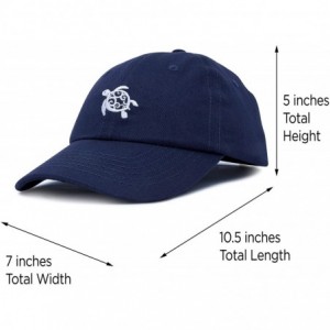 Baseball Caps Turtle Hat Nature Womens Baseball Cap - Navy Blue - CK18M9K3WYN $14.40