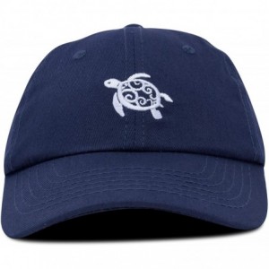 Baseball Caps Turtle Hat Nature Womens Baseball Cap - Navy Blue - CK18M9K3WYN $14.40