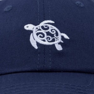 Baseball Caps Turtle Hat Nature Womens Baseball Cap - Navy Blue - CK18M9K3WYN $14.40