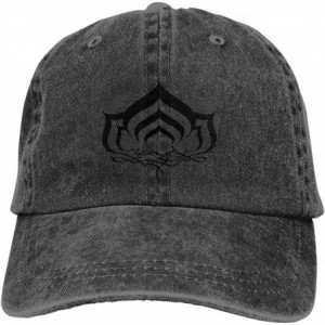 Cowboy Hats Warframe Fashion Adjustable Cowboy Cap Denim Hat for Women and Men - Black - CP18R6O808U $19.22
