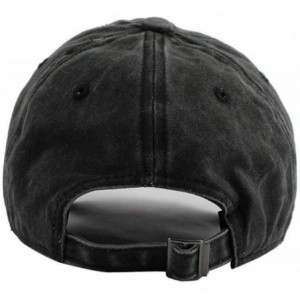 Cowboy Hats Warframe Fashion Adjustable Cowboy Cap Denim Hat for Women and Men - Black - CP18R6O808U $19.22