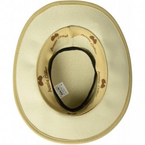 Fedoras Bushie Perforated Golf Hat - Beige - CM11FW6TAZ9 $47.36