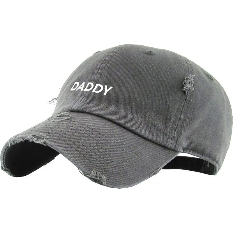 Baseball Caps Good Vibes Only Heart Breaker Daddy Dad Hat Baseball Cap Polo Style Adjustable Cotton - CN180U0H32G $15.44