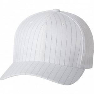 Baseball Caps Pinstripe Cap - 6195P (White / L/X) - CO11507ETHZ $15.17