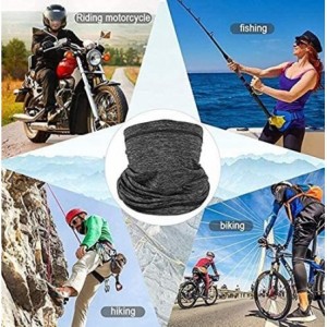 Balaclavas Seamless Face Mask Bandanas- Neck Gaiters for Dust- Outdoors- Festivals- Sports- Fishing - Blue+white - CN1903NIYQ...