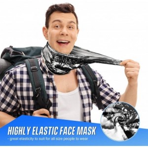 Balaclavas Neck Gaiter Bandana Face Mask Dustproof Breathable Balaclava Men Women for Riding Running Fishing Hiking - Black -...