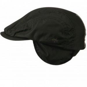 Newsboy Caps Fleece Earflap Ivy Cap - Black - C611UU799VL $22.29