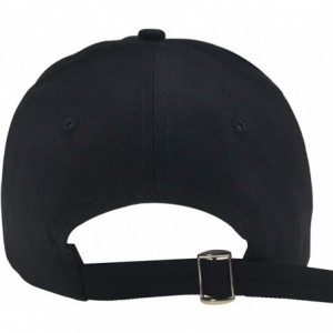 Baseball Caps Fashion Donut Hat-Embroidered Baseball Cap Dad Hats-Men Women Adjustable Hip-hop Hat Black - CW18NQ8EMZ4 $11.78