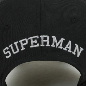 Baseball Caps Superman Shields Embroidery Vintage Baseball Cap Casual Trucker Hat - Black&grey - CB18QN37M6Z $19.13