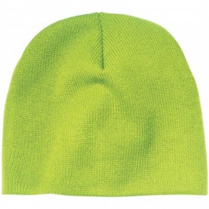 Skullies & Beanies Port & Company CP91 Beanie Cap - Neon Green - CM18L7YG45Q $8.61